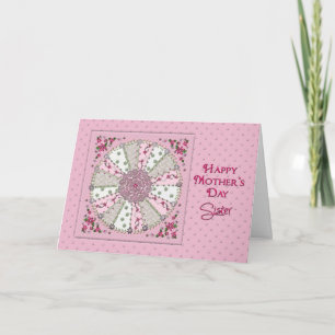 MOTHER'S DAY - SISTER - PRETTY IN PINK CARD
