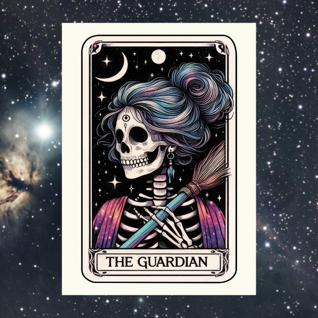 Mother's Day Skeleton The Guardian Tarot Card (Mother's Day Skeleton The Guardian Tarot Card
)
