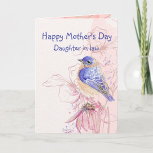 Mother's Day Special Friend Bluebird Garden Bird Card