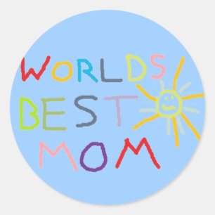 MOTHER'S DAY SPECIALTY STICKERS - GIFTWRAPPING