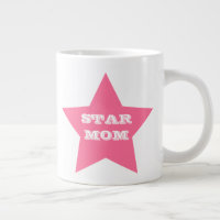 Mother's Day Star Mum | Pink Star Jumbo Mug