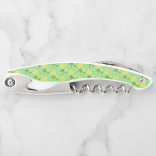 Mothers Day Sunflowers Patterned Corkscrew