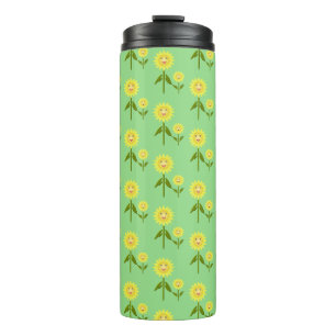Mothers Day Sunflowers Patterned Thermal Tumbler