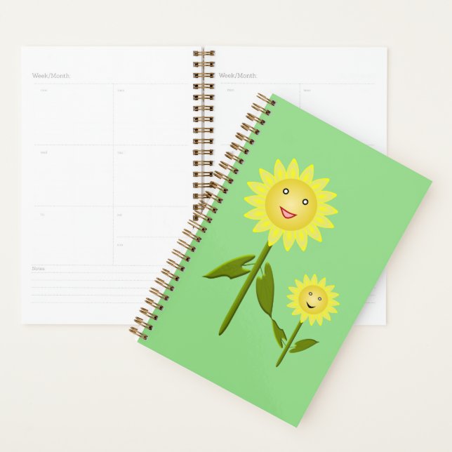 Mothers Day Sunflowers Planner (Display)