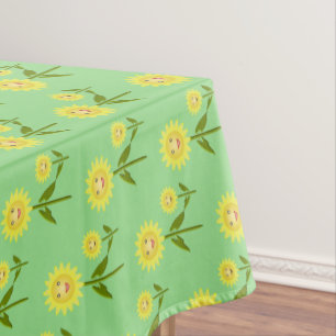 Mothers Day Sunflowers Tablecloth