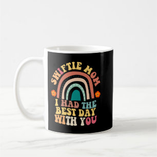 Mother's Day Swiftie Mum Retro Groovy Rainbow Coffee Mug