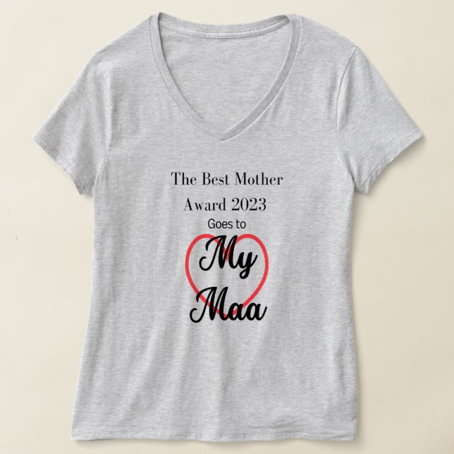 Mother's day t-shirt  (Laydown)