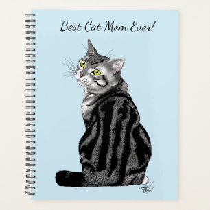 Mother's Day Tabby Cat Planner