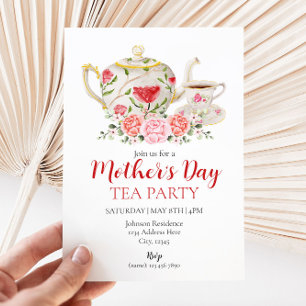 Mother's Day Tea Party Invitation