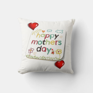 Mother's Day Throw Pillow