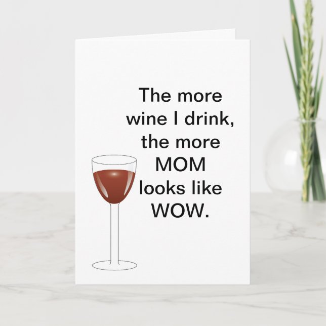 Mother's Day Toast Card (Front)