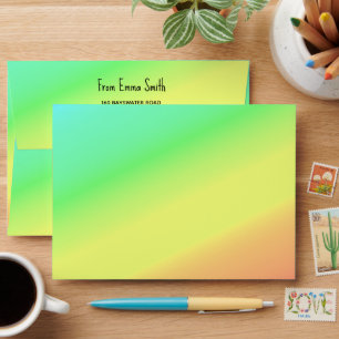 Mother's Day Tropical Colours Mum's Envelope