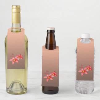 Mother's Day - Tulips For Mum - Illustration |  Bottle Tag