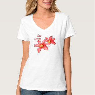 Mother's Day - Tulips For Mum - Illustration T-Shirt