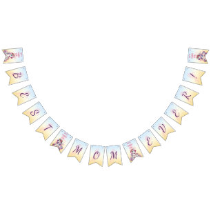 Mother's Day Unicorn-Themed Party Bunting