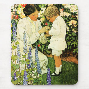 Mother's Day Vintage Art Gift Mousepads