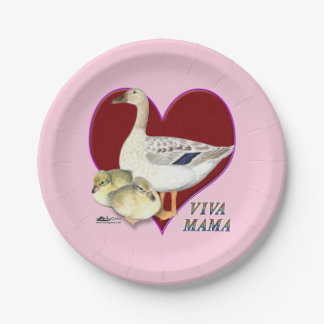 Mother's Day:  Viva Mama! Paper Plate
