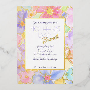 Mother's Day Watercolor Floral Brunch
