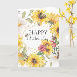 Mother's Day Watercolor Floral Card