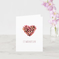 Mother's Day Wine Heart