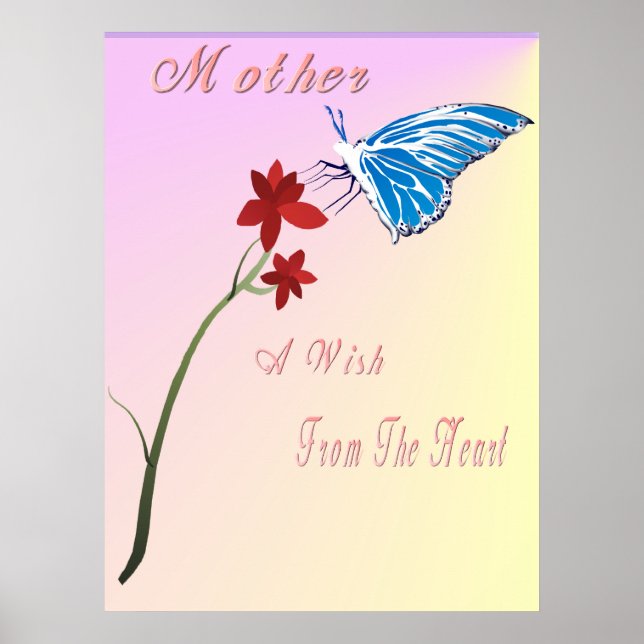 Mothers Day Wish Poster (Front)
