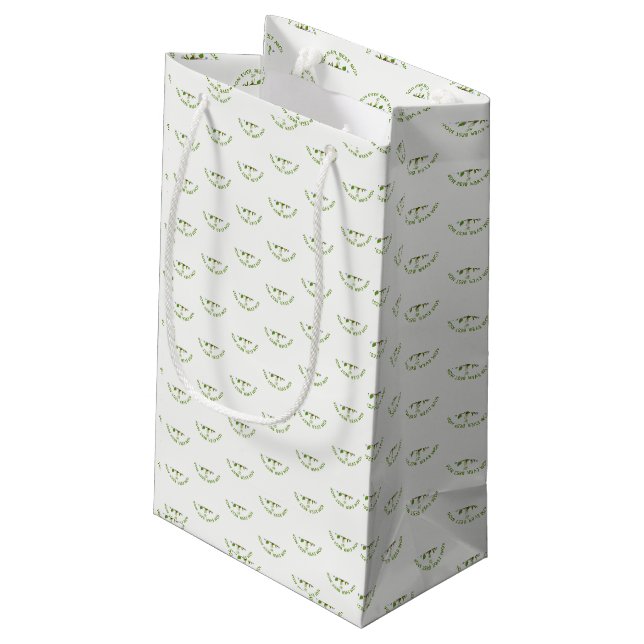 Mother's Day With Blumenstrauss Small Gift Bag (Back Angled)