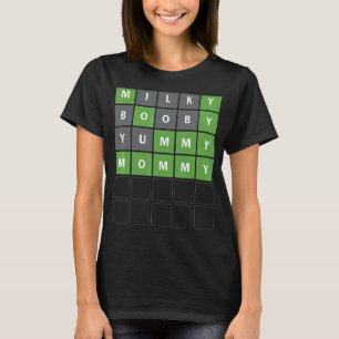 Mother's Day Word Guessing Game Mum Of Toddler 1 T-Shirt