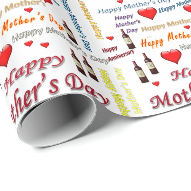 Mother's Day Wrapping Paper (Roll Corner)