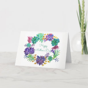 Mother's Day Wreath Card