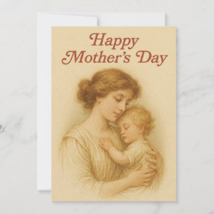 Mother's Embrace Holiday Card