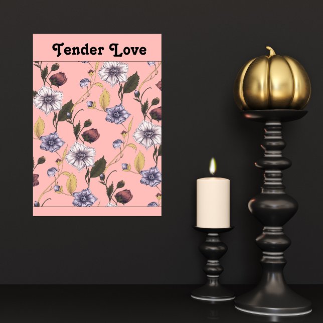 Mother's Garden Botanical Canvas Print (Creator Uploaded)