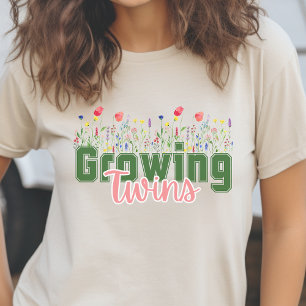 Mother's Garden, growing twins, twin mom club, Tri-Blend Shirt
