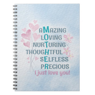 Mother's heart notebook
