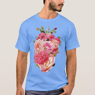 Mothers Heart Roses by Tobe Fonseca T-Shirt