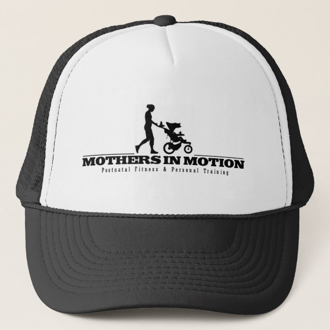 Mothers in Motion Logo Trucker Hat (Front)