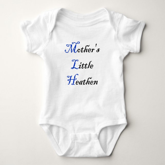 Mothers Little Heathen Infant Creeper (Front)