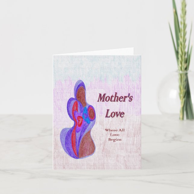 Mother's Love Card (Front)