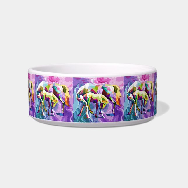 Mother's Love Ceramic Pet Bowl (Front)