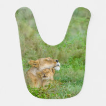 Mother's Love Lioness & Baby Bib