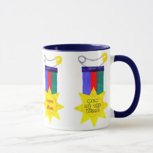 'Mother's Medals' Ringer Mug