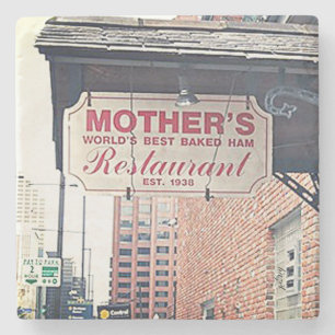 Mothers, Mothers Restaurant Coaster, New Orleans, Stone Coaster