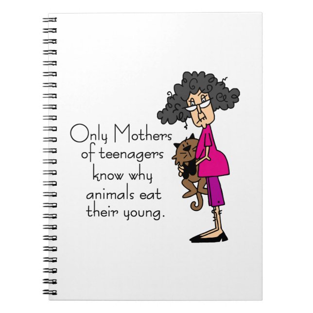Mothers of Teenagers Notebook (Front)