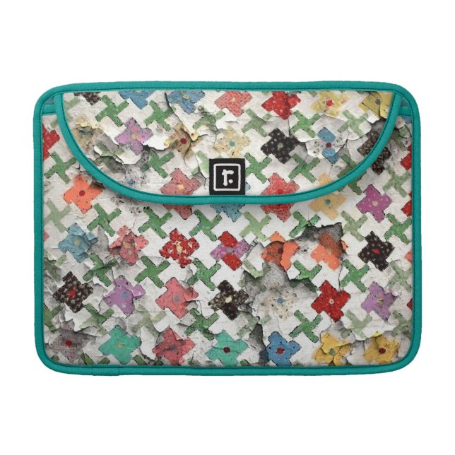 Mother's Quilt Laptop Sleeve For MacBooks (Front Closed)