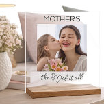 Mothers the Heart of it All Mother's Day Acrylic  Sign<br><div class="desc">Mothers the Heart of it All Mother's Day Acrylic Sign.   Give your Mum this very personal photo Mother's Day Gift  Mothers the Heart of it all message and you own personal photo to make your mother a keepsake she will cherish.</div>