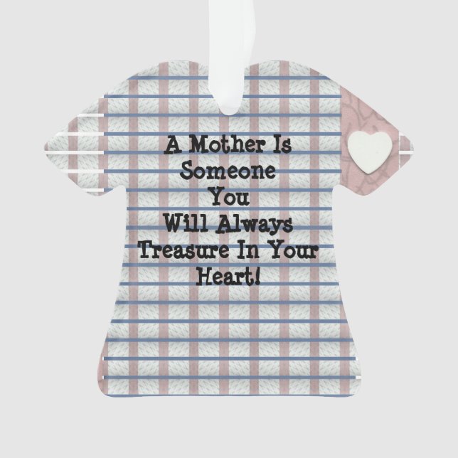 Mothers Treasure Ornament (Front)