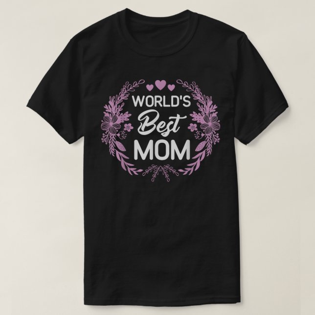 Mothersday  Mum from Son Daughter For Mama Mothers T-Shirt (Design Front)