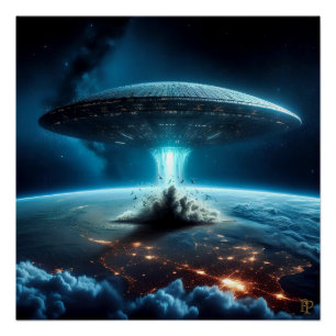 Mothership Arrives Poster