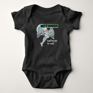 Mothman Believes in Me!   Point Pleasant, WV Baby Bodysuit
