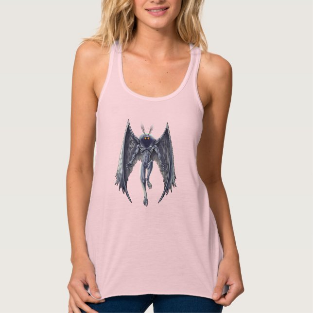 Mothman Cryptid Creature Singlet (Front)