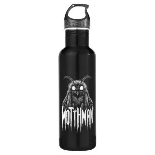 Mothman Cryptid Horror Gothic Paranormal Creature  710 Ml Water Bottle